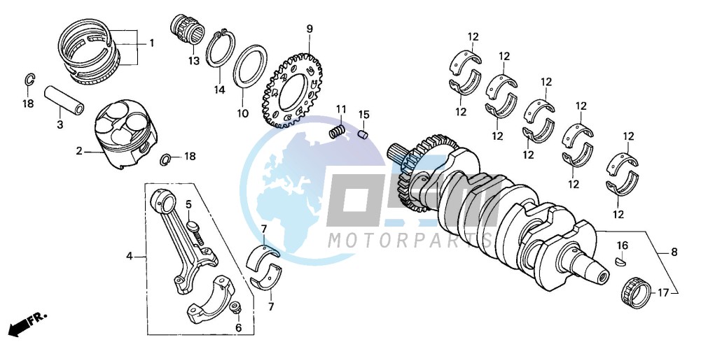 CRANKSHAFT/PISTON