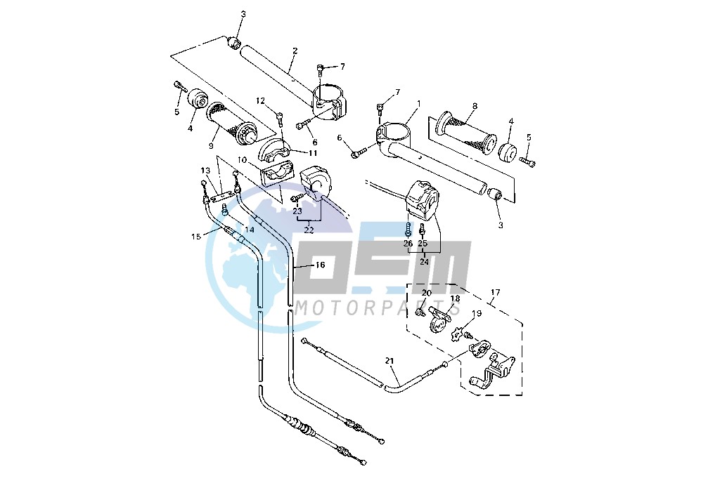 STEERING HANDLE -CABLE