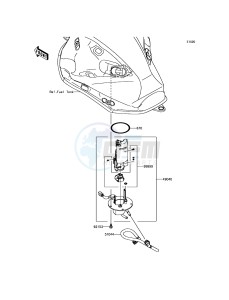 Z800_ABS ZR800BEF FR GB XX (EU ME A(FRICA) drawing Fuel Pump