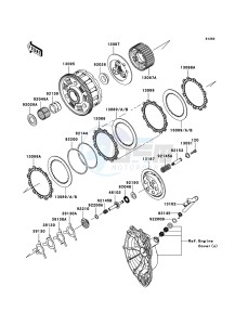 NINJA_ZX-6R ZX600P7F FR GB XX (EU ME A(FRICA) drawing Clutch