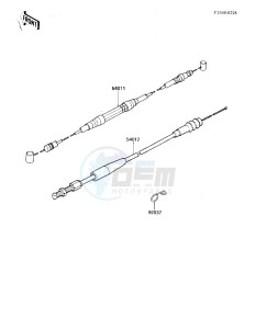 KX 125 E [KX125] (E2) [KX125] drawing CABLES