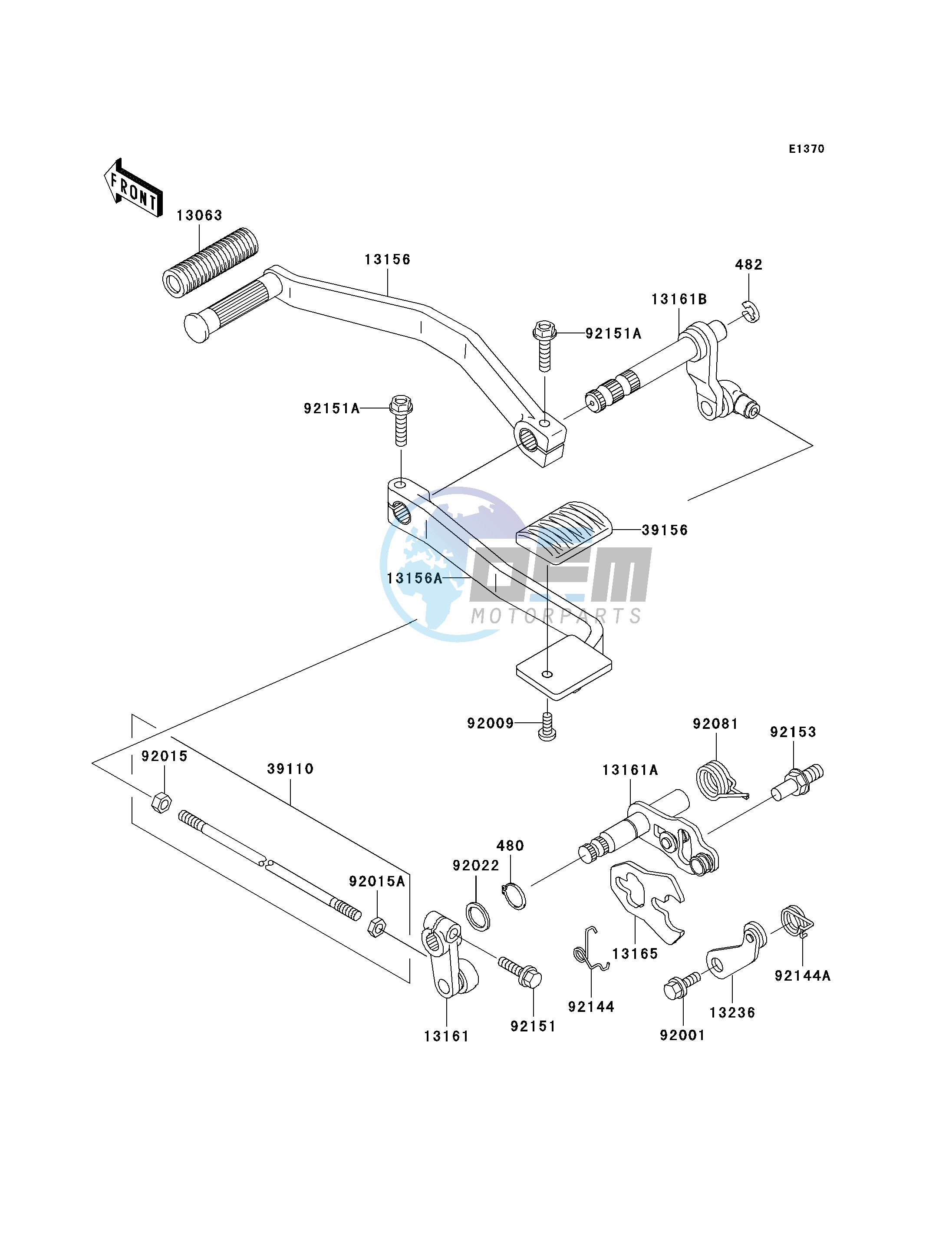 GEAR CHANGE MECHANISM