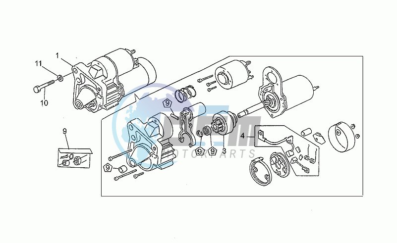 Starter motor