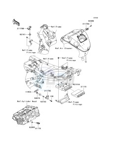 EX 650 A [NINJA 650R] (A6F-A8F) A8F drawing FUEL INJECTION