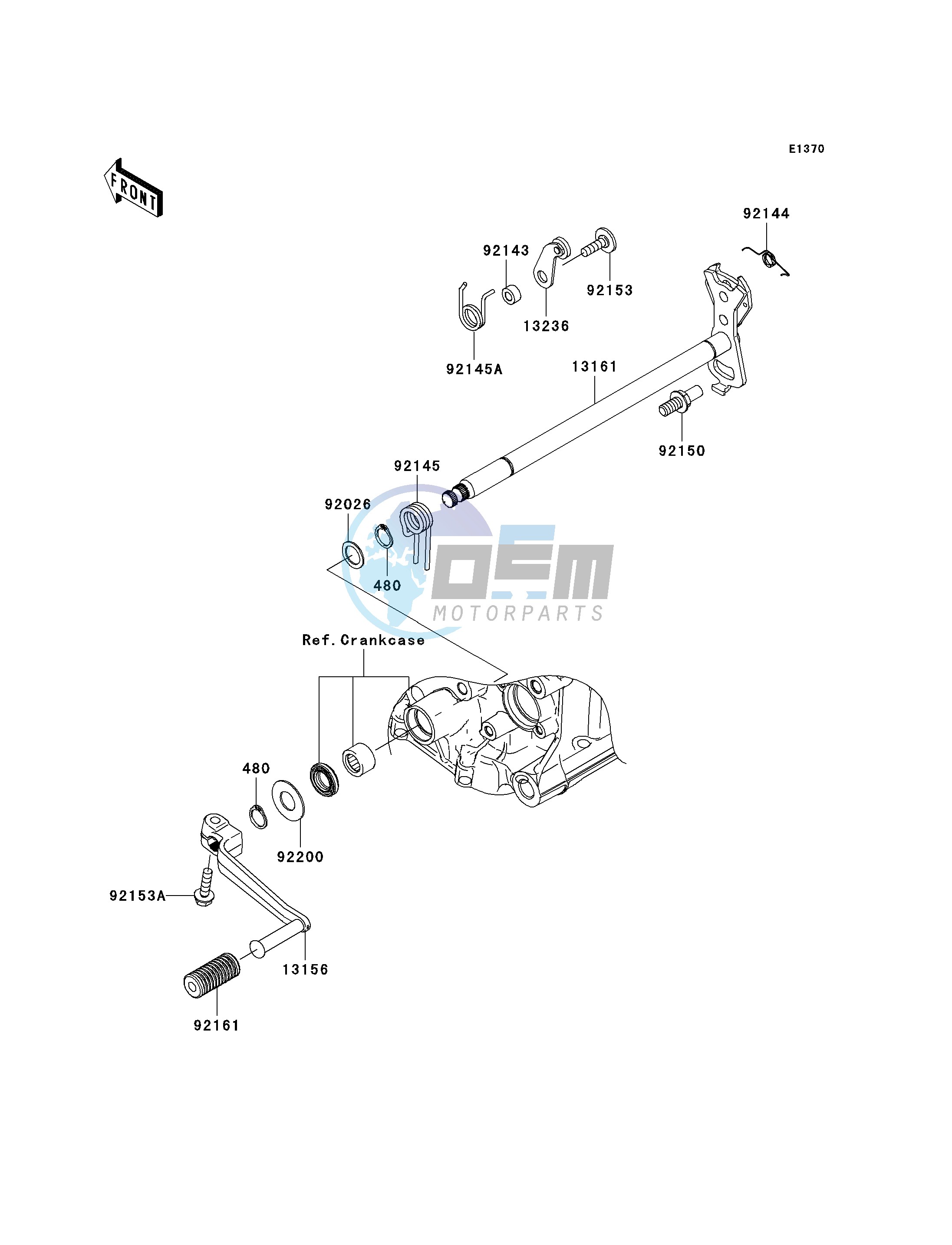 GEAR CHANGE MECHANISM