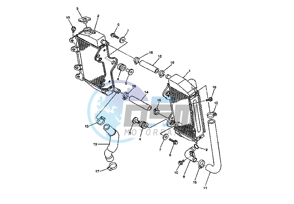 RADIATOR- HOSE