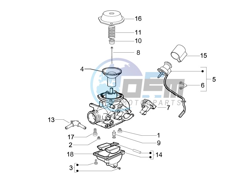 Carburetors components