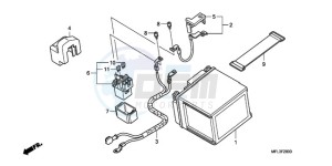 CBR1000RR9 Europe Direct - (ED / MME) drawing BATTERY (CBR1000RR)