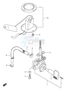 GSF1200 (E2) Bandit drawing FUEL COCK