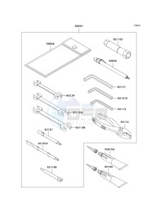 VN 1500 E [VULCAN 1500 CLASSIC] (E7) [VULCAN 1500 CLASSIC] drawing OWNERS TOOLS