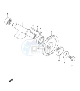 LT-A500X(Z) drawing CRANK BALANCER