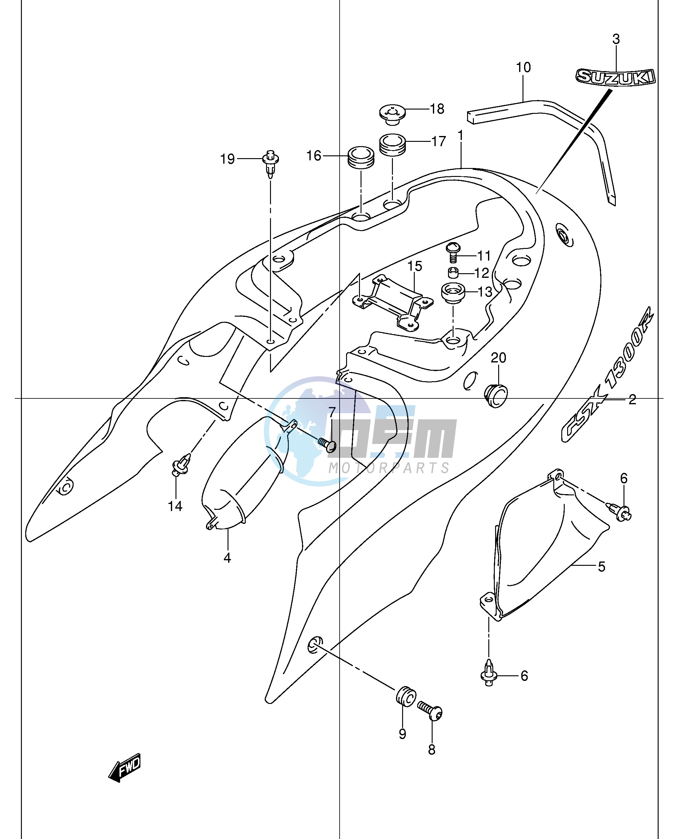 FRAME COVER (MODEL K2)