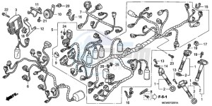 VFR800A9 Europe Direct - (ED / ABS MME) drawing WIRE HARNESS (VFR800A)