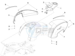 Audace 1400 USA-CND 1380 drawing Tank cover