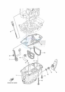 F20BEPL drawing OIL-PAN