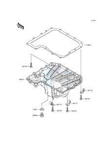 Z800 ABS ZR800DDS UF (UK FA) XX (EU ME A(FRICA) drawing Oil Pan