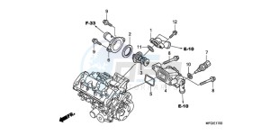 CB600FA UK - (E / MKH) drawing THERMOSTAT