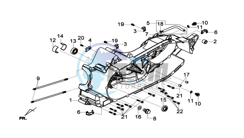 CRANKCASE LEFT