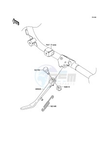 VN1700_VOYAGER_ABS VN1700BBF GB XX (EU ME A(FRICA) drawing Stand(s)