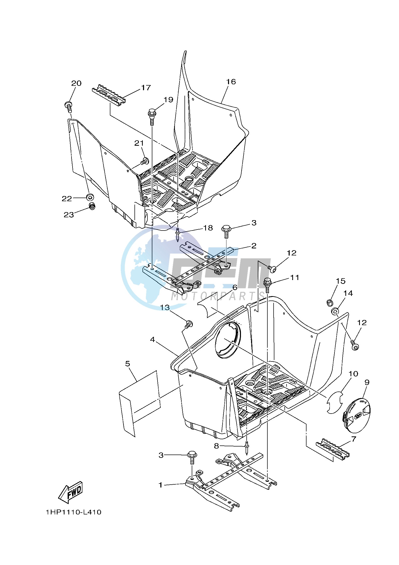 STAND & FOOTREST