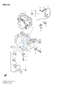 SFV650 (E3-E28) Gladius drawing HYDRAULIC UNIT (SFV650AL1 E28)