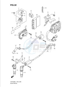 VLR1800 drawing ELECTRICAL (VLR1800L1 E24)