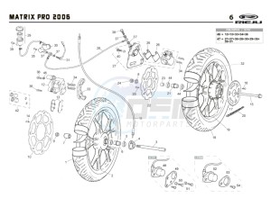 RS2-50-MATRIX-PRO-GREEN drawing WHEEL - BRAKES