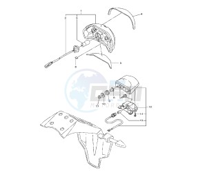 FZ8-N 800 drawing TAILLIGHT