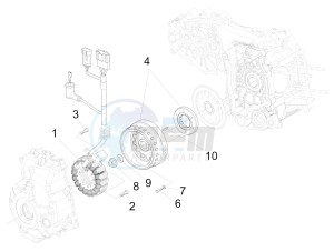 GTS 300 ie ABS Super (APAC) drawing Flywheel magneto