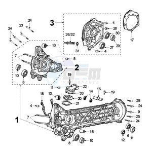 FOX LN BN drawing CRANKCASE