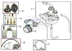 TRACKRUNNER 200 drawing CARBURATOR