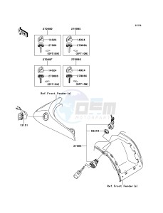 KVF750_4X4_EPS KVF750GCS EU GB drawing Ignition Switch