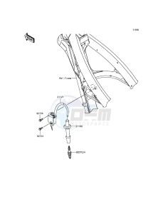 KX450F KX450HGF EU drawing Ignition System