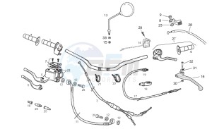 SMT 50 drawing Handlebar - Controls