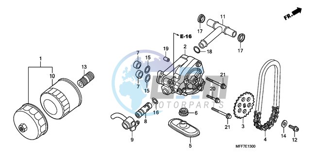 OIL FILTER/OIL PUMP