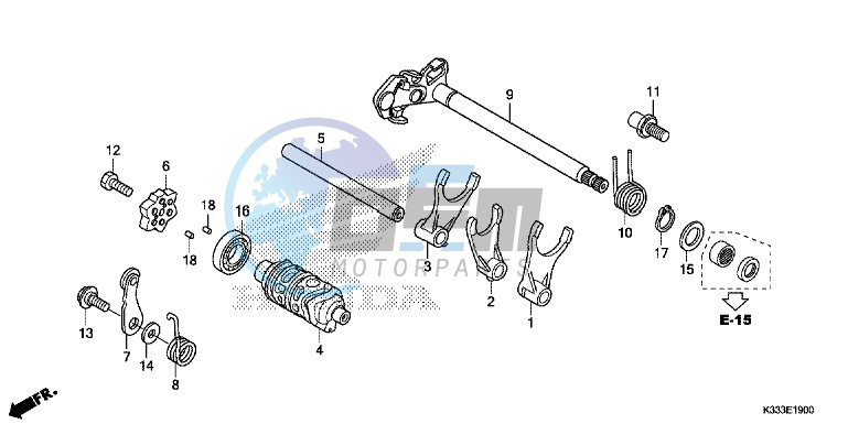 GEARSHIFT DRUM