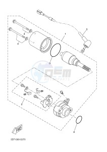 MT125 MT-125 (BR33 BR33 BR33 BR33 BR33) drawing STARTING MOTOR