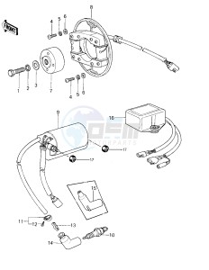 KX 420 A [KX420] (A1-A2) [KX420] drawing IGNITION