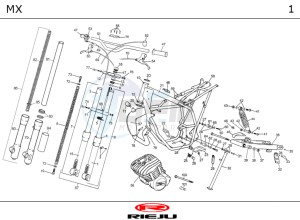 MX-RED 50 drawing CHASSIS