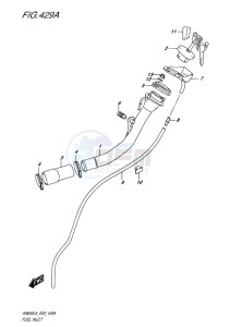 AN650Z ABS BURGMAN EXECUTIVE EU-UK drawing FUEL INLET