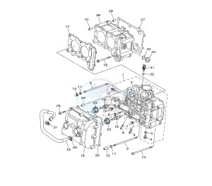 XP T-MAX ABS 500 drawing CYLINDER