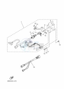 F250GETX drawing SWITCH-PANEL