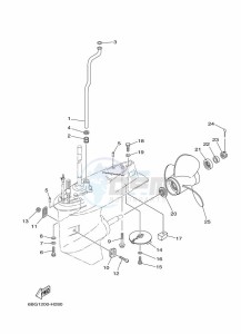 F40FEHDL drawing LOWER-CASING-x-DRIVE-2