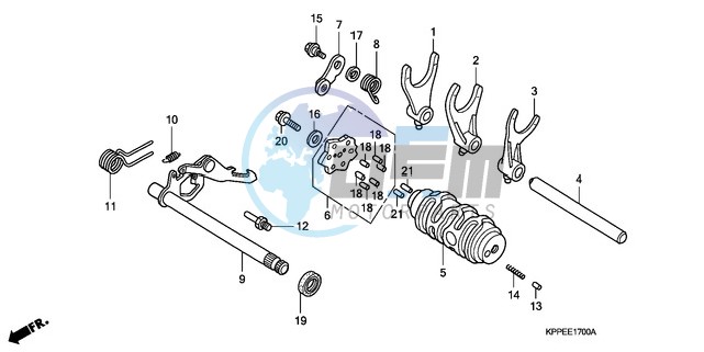 GEAR SHIFT DRUM