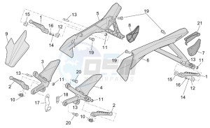 RST 1000 Futura drawing Foot rests