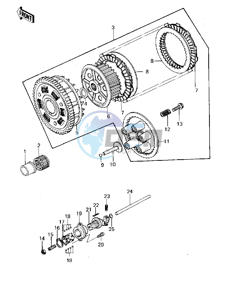 CLUTCH -- 79-80 A3_A3A_A4- -