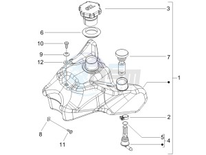 Runner 50 SP drawing Oil tank