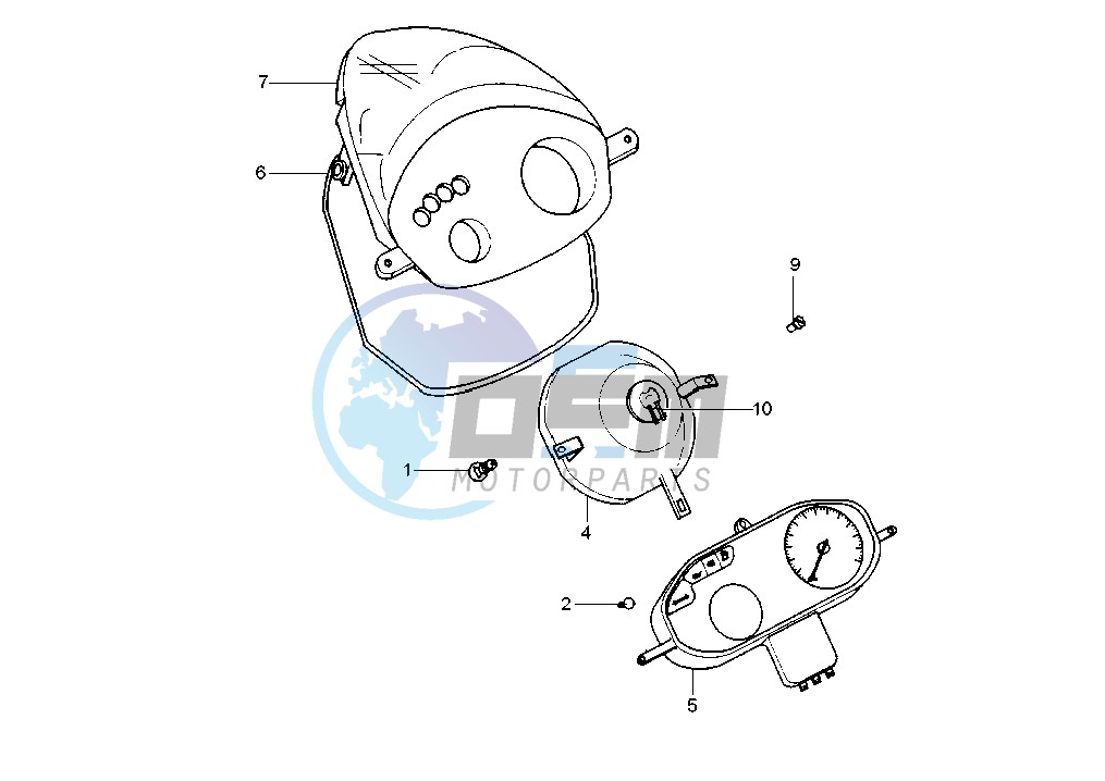 Headlight - Meters