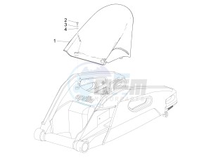 RSV4 1000 Racing Factory L.E. (EMEA) (EU, GB) drawing Rear mudguard