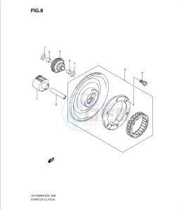 VZ1500K9 drawing STARTER CLUTCH